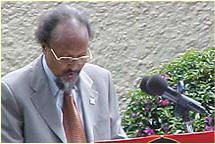 TNG Prime Minister Hassan Abshir Farah