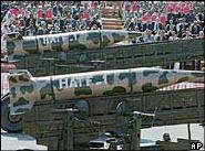 Pakistani nuclear-capable missiles