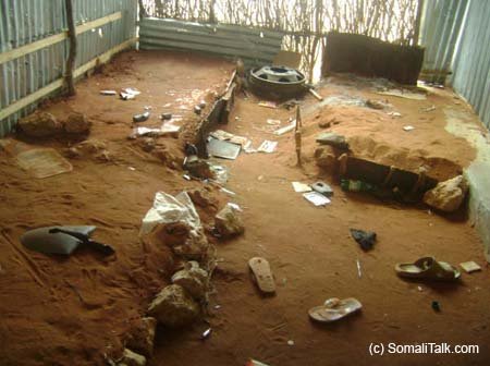 Halkii ay askarta xabashida jiifanayeenn